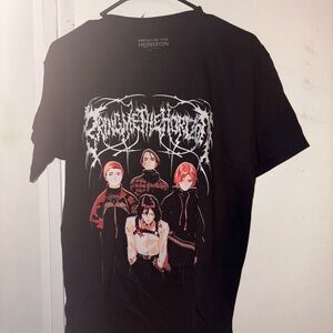 Bring Me The Horizon anime style t-shirt